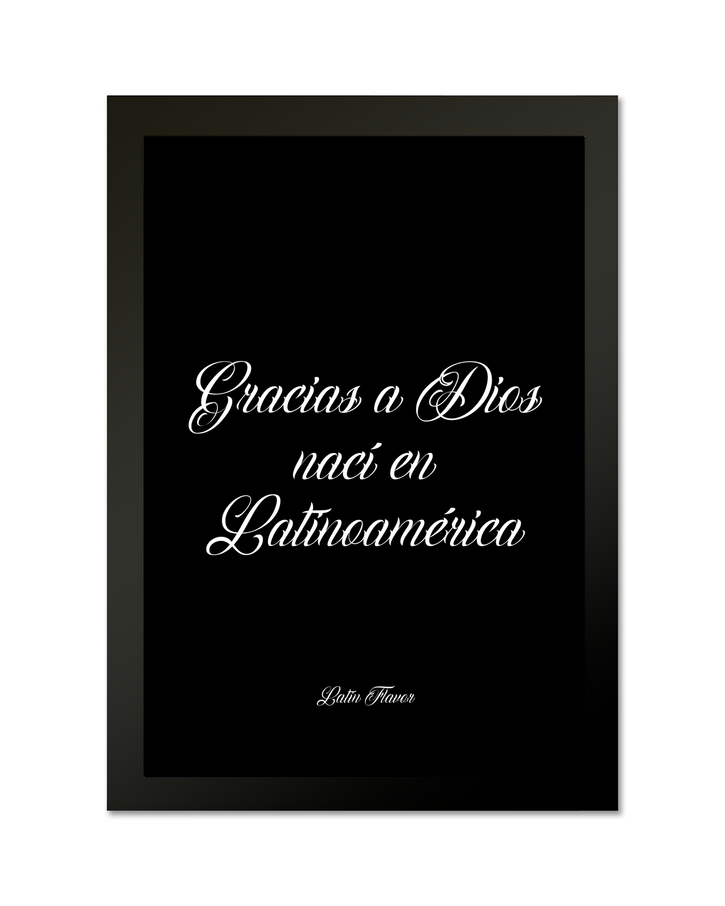Quadro "Gracias a Dios"
