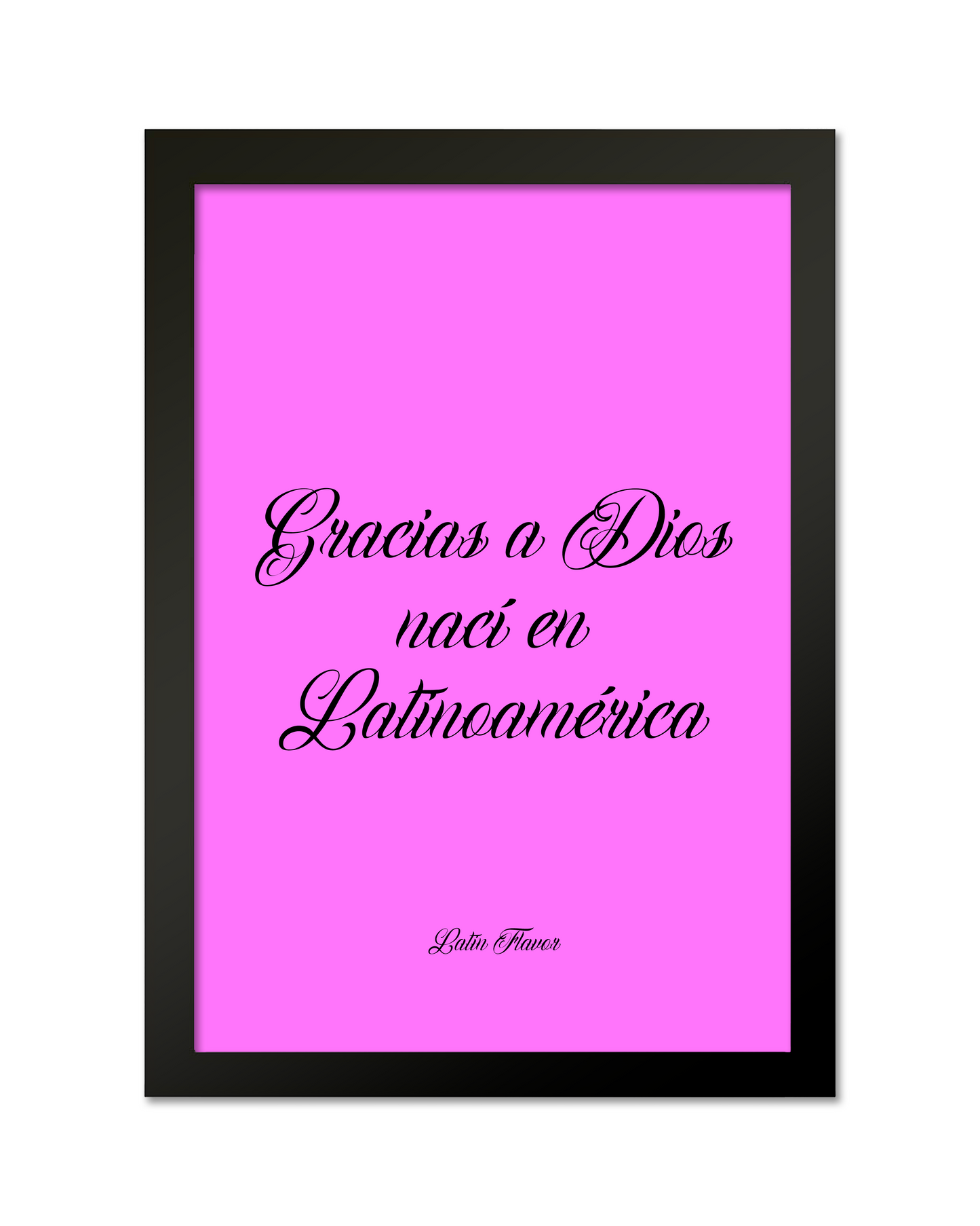 Quadro "Gracias a Dios"
