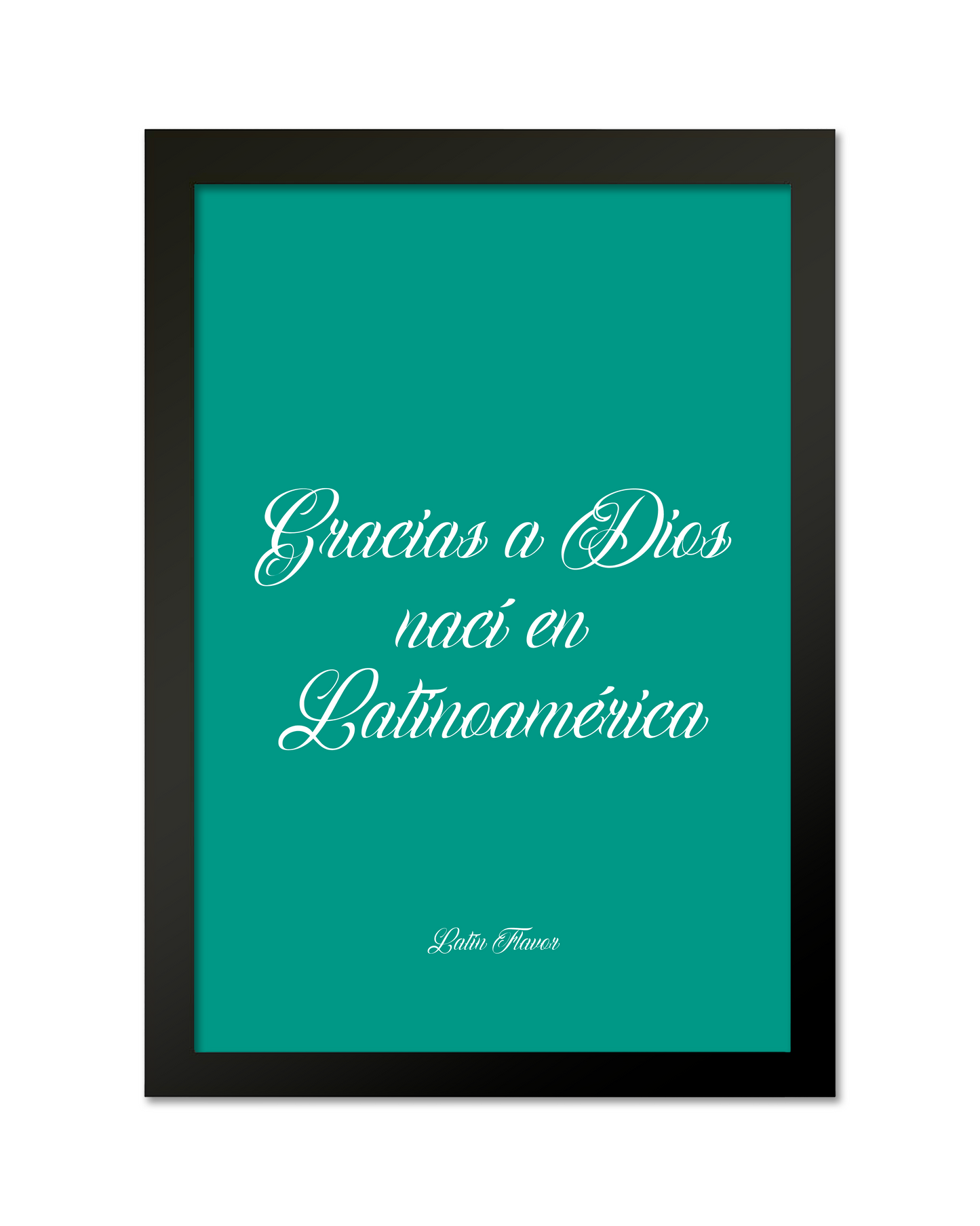 Quadro "Gracias a Dios"